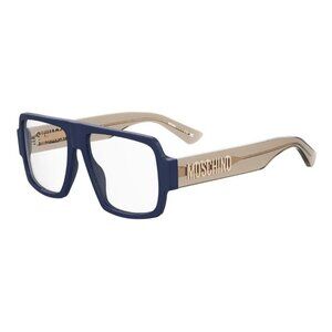 NEW MOSCHINO EYEGLASSES BLUE MEN EYEWEAR MOSCHINO